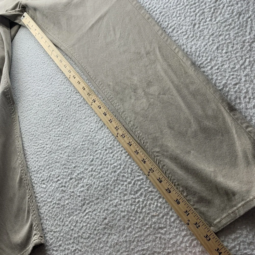 Empyre Skeletor Pants Mens 37x33 (Tag 36) Tapered Slim Stretch Khaki Beige Skate
